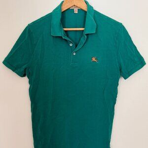 Burberry Brit Polo (Blue-Green, Size M)